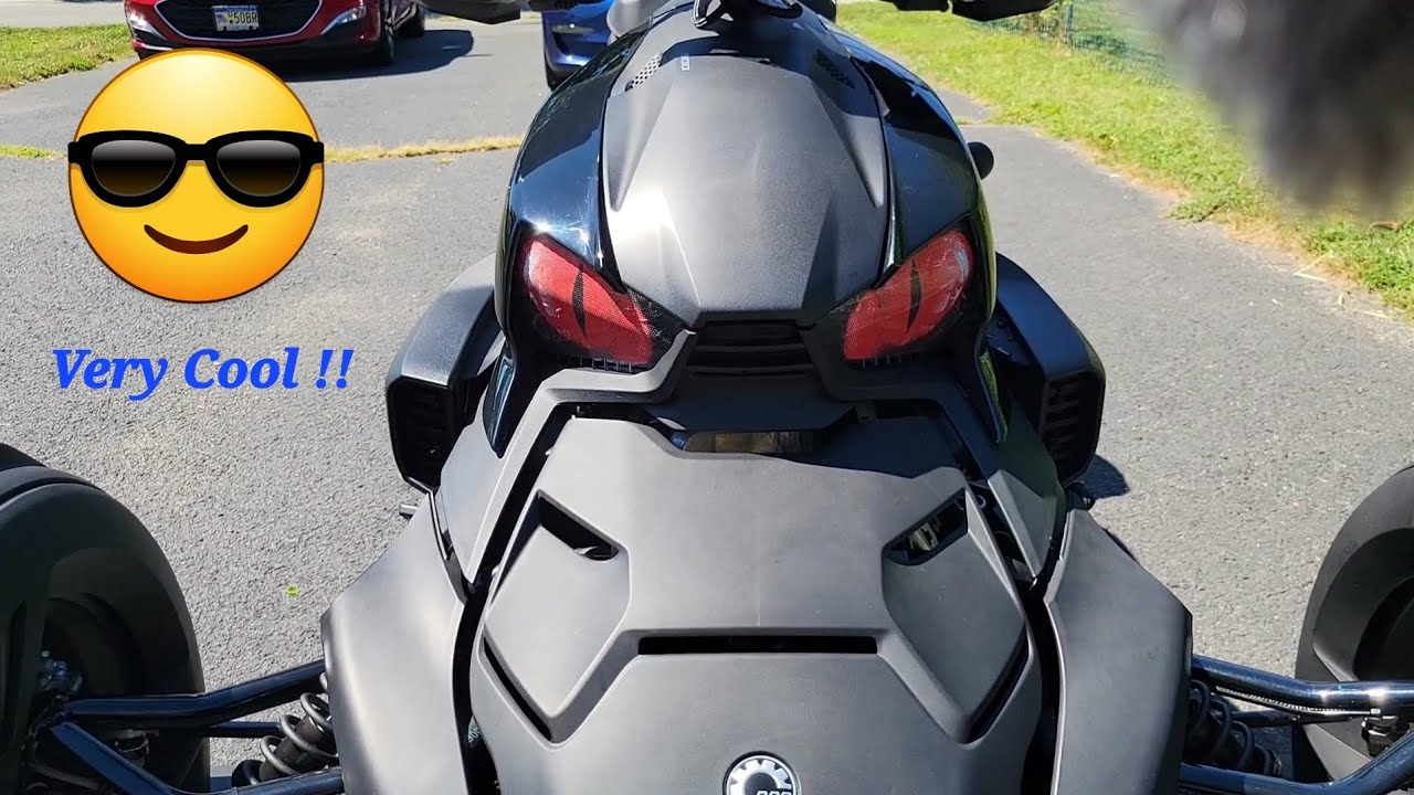 2022 Can-Am Ryker AMR racing Headlight Eye Graphics !!! Super Cool !!