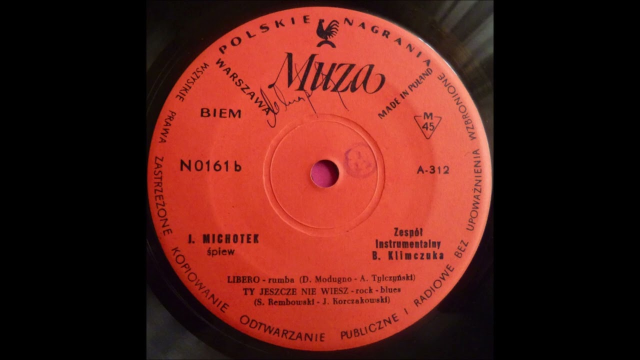 Jerzy Michotek - Ty Jeszcze Nie Wiesz (Poland 1961)
