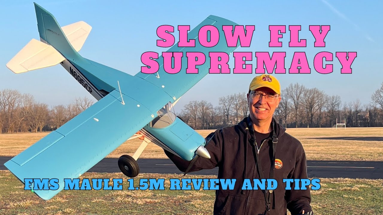 FMS Maule 1500mm STOL complete review