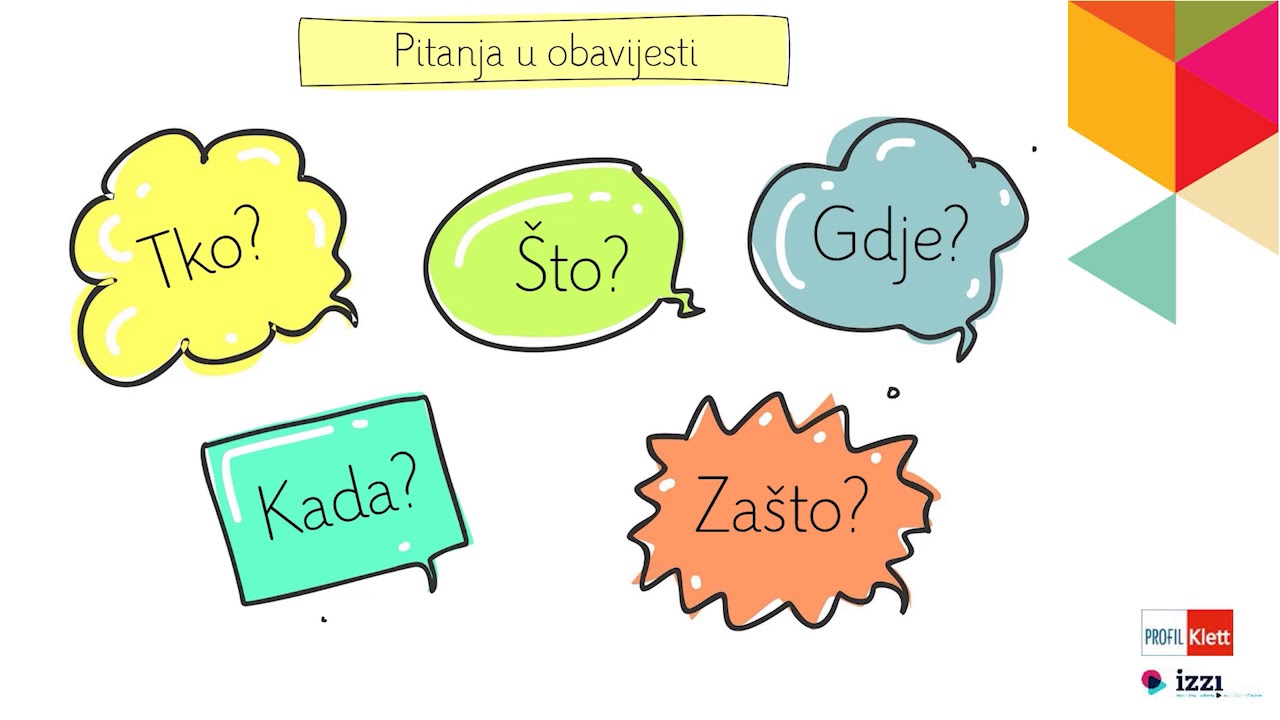 Profil Klett – VIDEOLEKCIJE: Obavijest (3. razred)