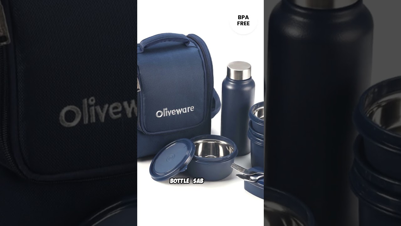 Best Lunch Box for Office & College  Microwave Safe  Airtight & Spill Proof!