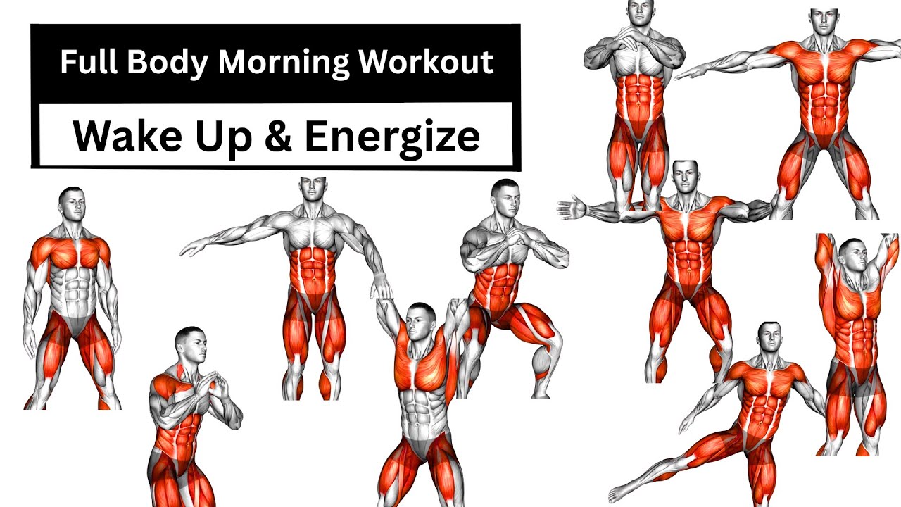 Full Body Morning Workout | Wake Up & Energize Your Body in 10 Minutes