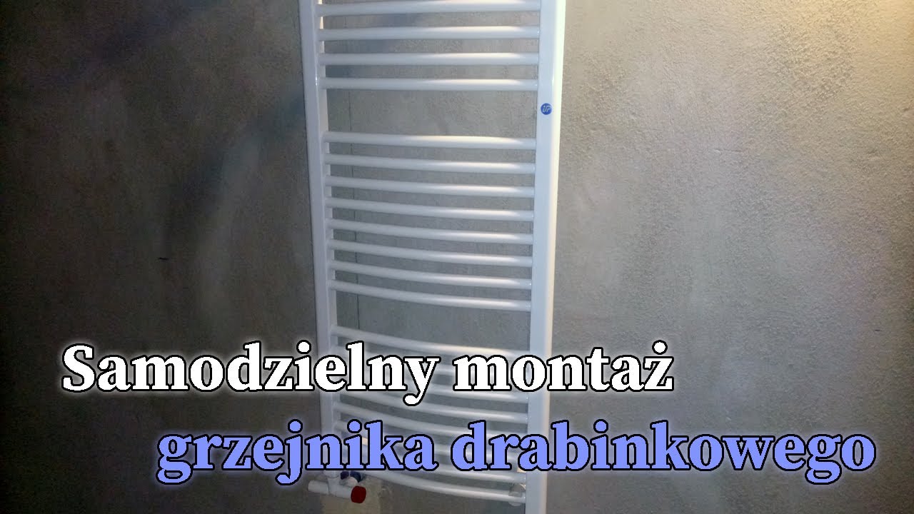 Jak podłączyć grzejnik drabinkowy w łazience #vlogbudowlany