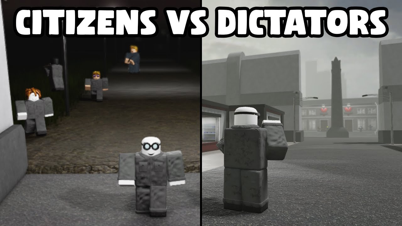 Создание восстаний для борьбы с плохими диктаторами в Roblox...