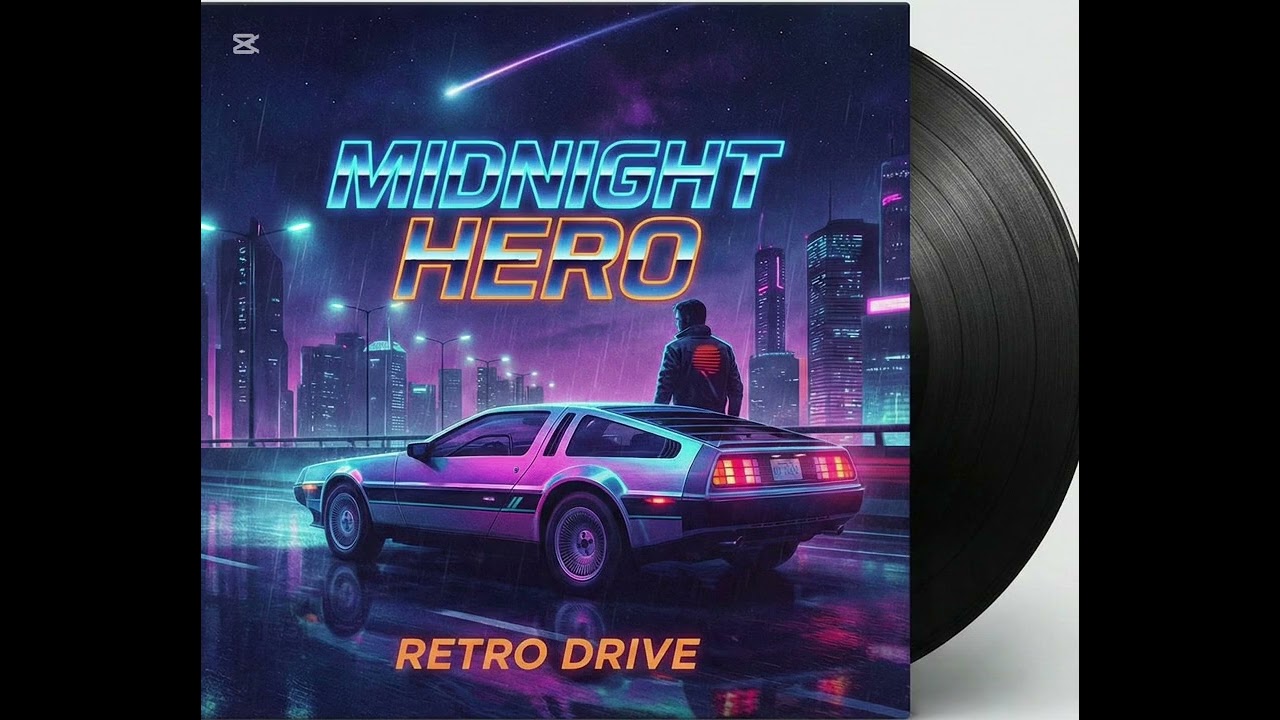 夜を駆け抜ける熱い鼓動！「Midnight Hero」#Synthwave#Retrowave#Outrun#NightDrive