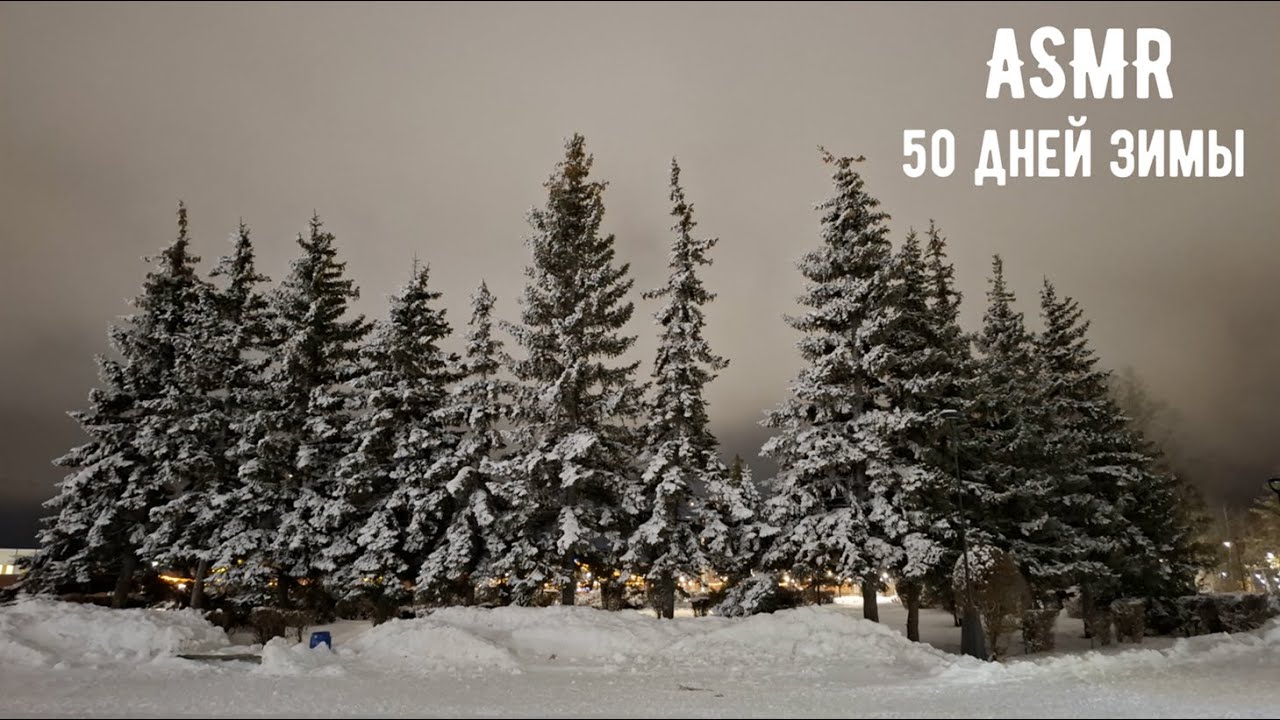 АСМР 50 дней зимы ❄️ / ASMR 50 days of winter ❄️
