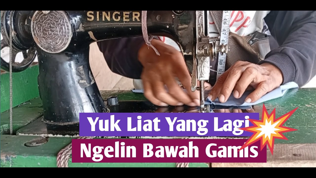 Yuk kita liat yang lagi ngelin bawah gamis