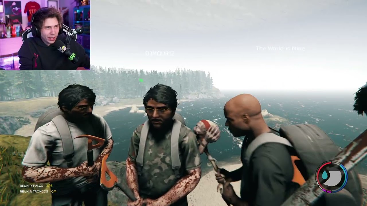 Rubius juega  a the forest con su  seguidores de twitch!!
