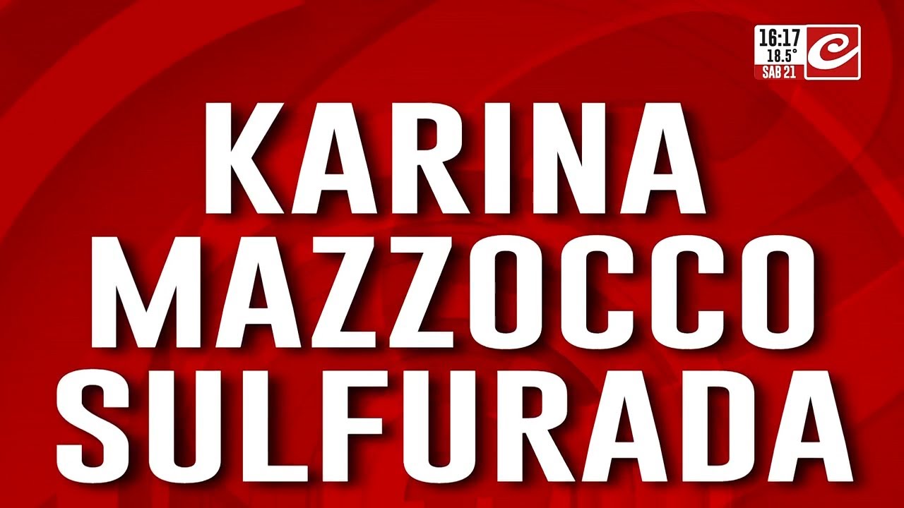 Karina Mazzoco sulfurada: reclamos, reuniones y renuncia