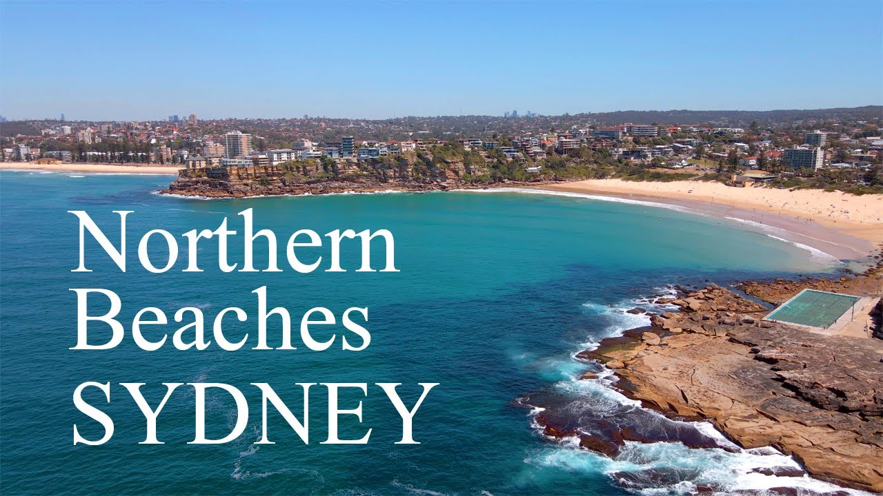 Northern Beaches Sydney including Manly, Avalon, Dee Why, Mona Vale and more using 4K Drone