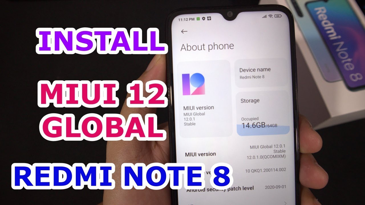 Update MIUI 12 Global Redmi Note 8 Resmi Dirilis Begini Cara Installnya