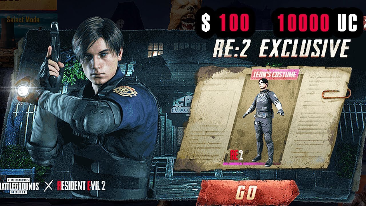 OPENING LEON S. KENNEDY SKIN 10000 UC | NEW ZOMBIE MODE | PUBG MOBILE 0.11.0