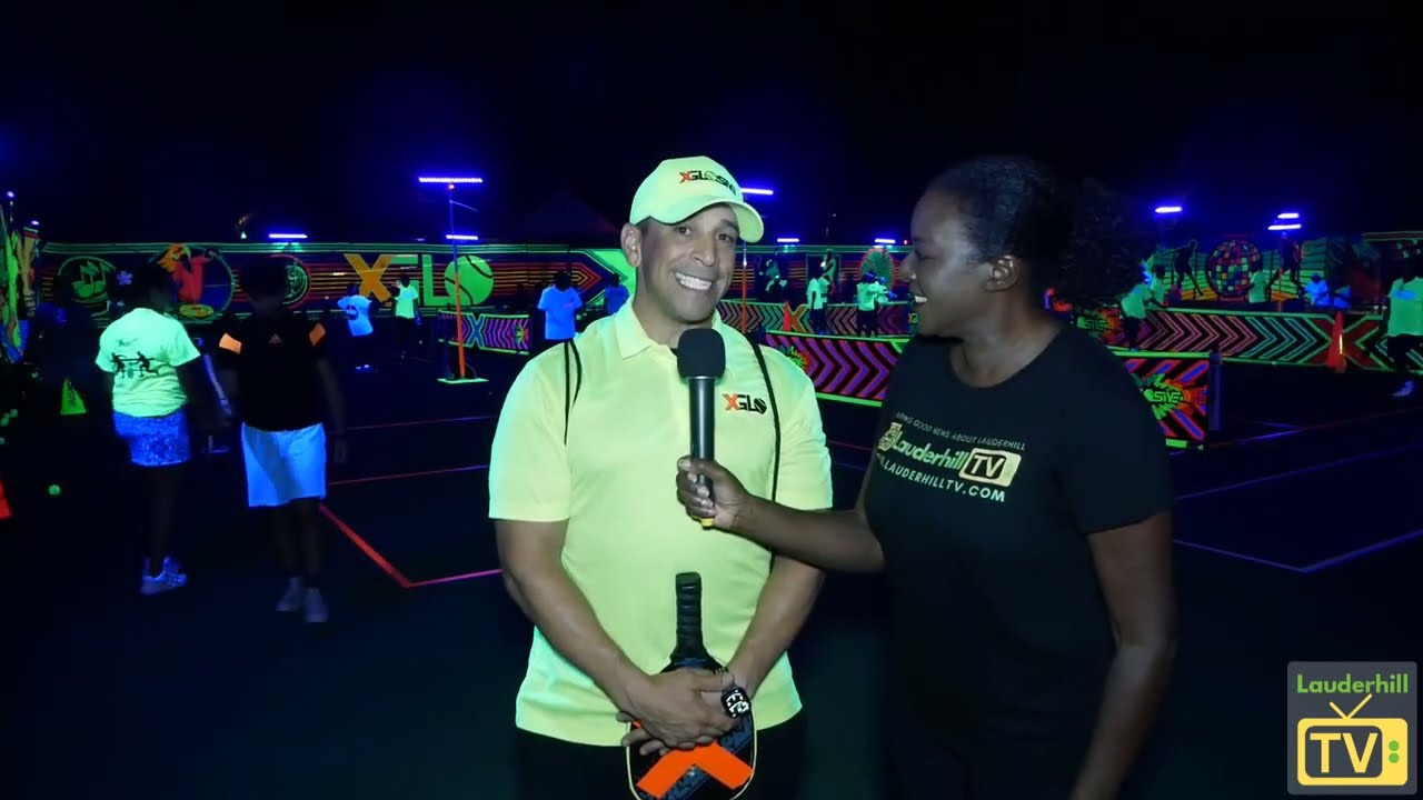 Lauderhill TV | Glow Pickleball | XGLOsive | Glow In The Dark, Music, Fun, Food in Lauderhill