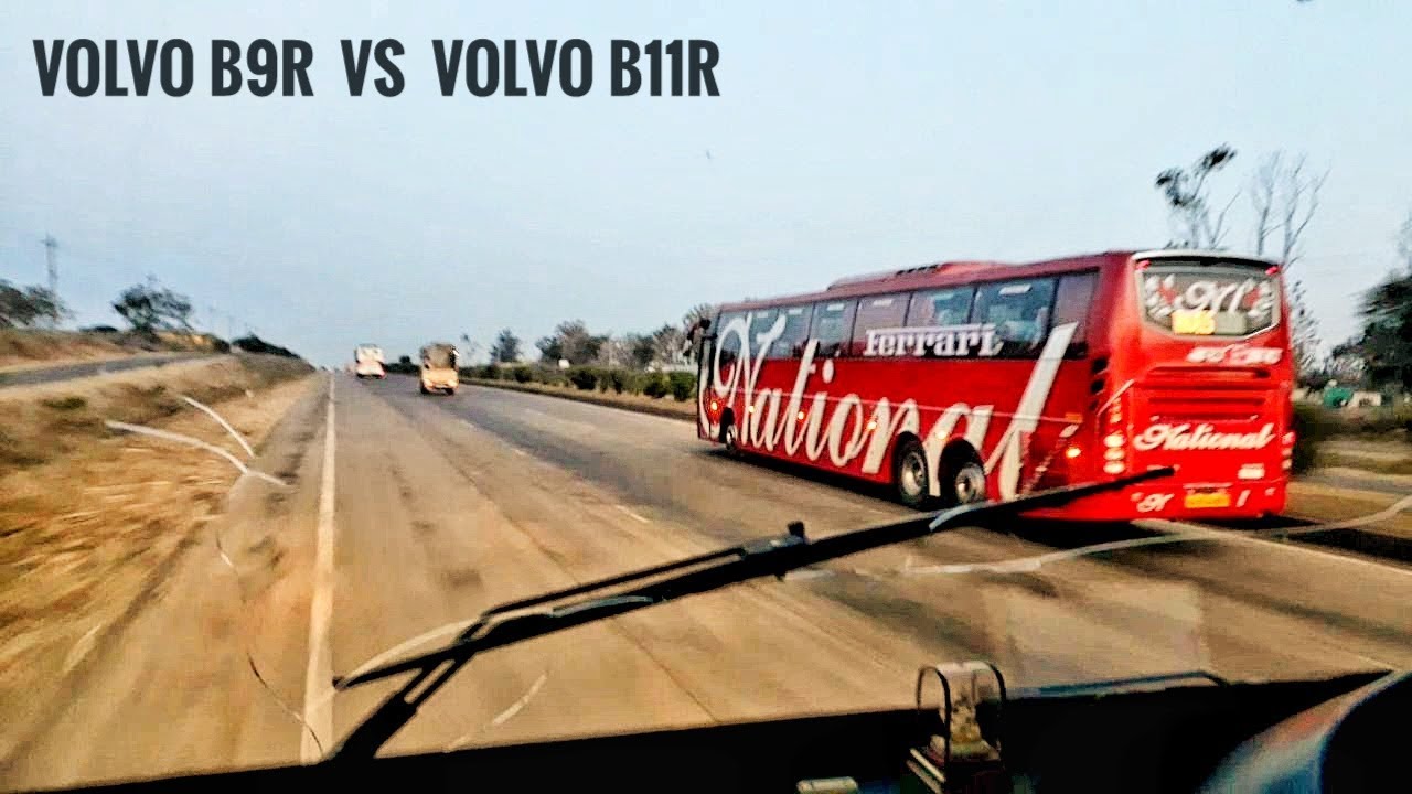 VOLVO BUS RACE!!! 《VOLVO B9R  VS  VOLVO B11R 》