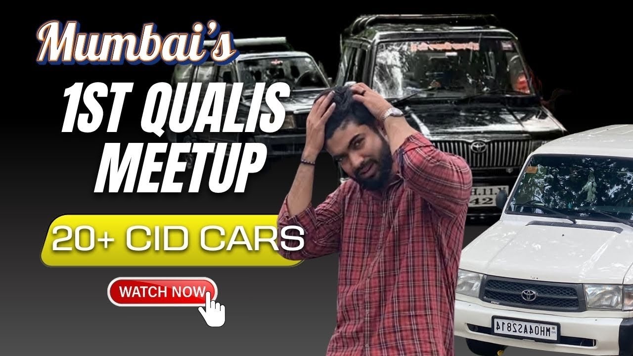 Mumbai’s First Qualis Meet-up | First Time In Mumbai | 2025 | Toyota Qualis 🦍
