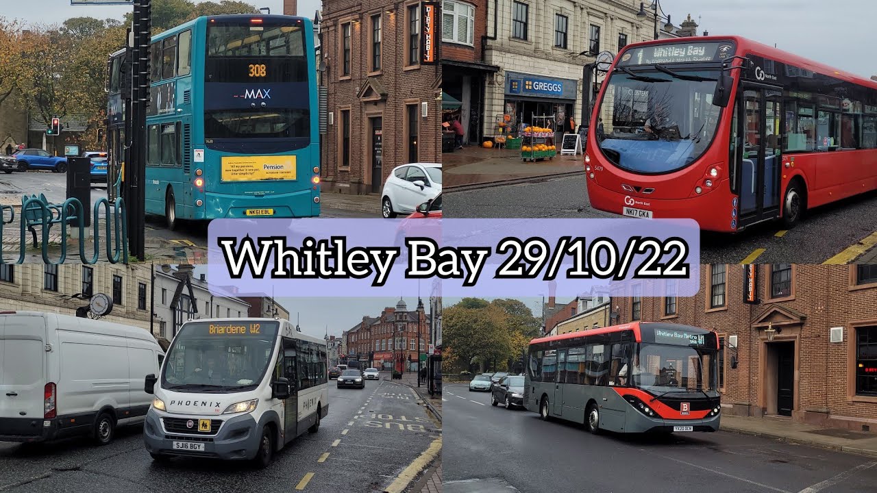 Buses at Whitley Bay | 29/10/22