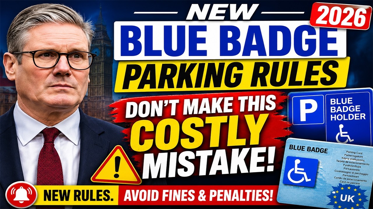 New Blue Badge Parking Rules 2026 Don't Make This Costly Mistake