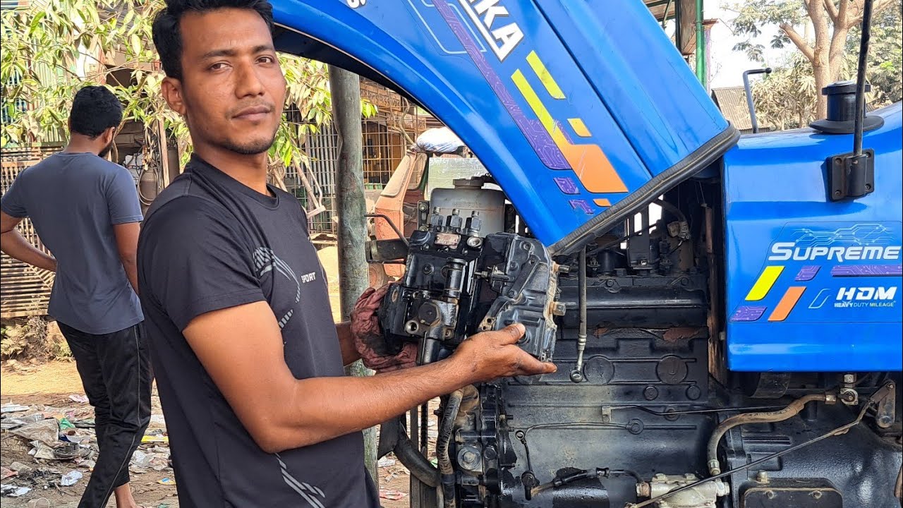 New sonalika trector Diesel pump