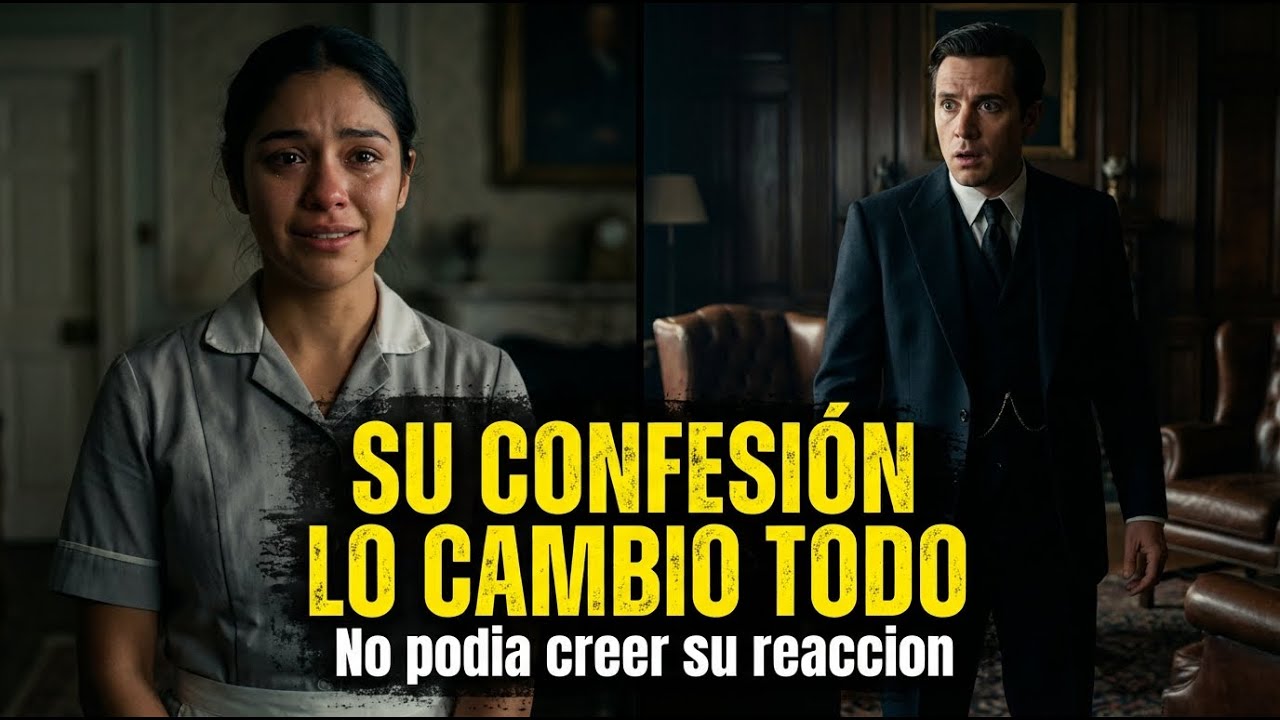 La empleada revela su amor, ¡y la reacción del millonario la deja atónita!