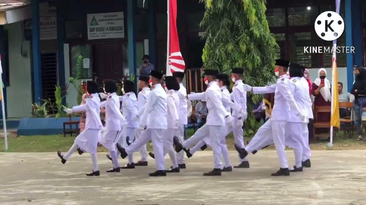 Upacara 17 Agustus 2022 “UPT SPF SMPN 14 Makassar”