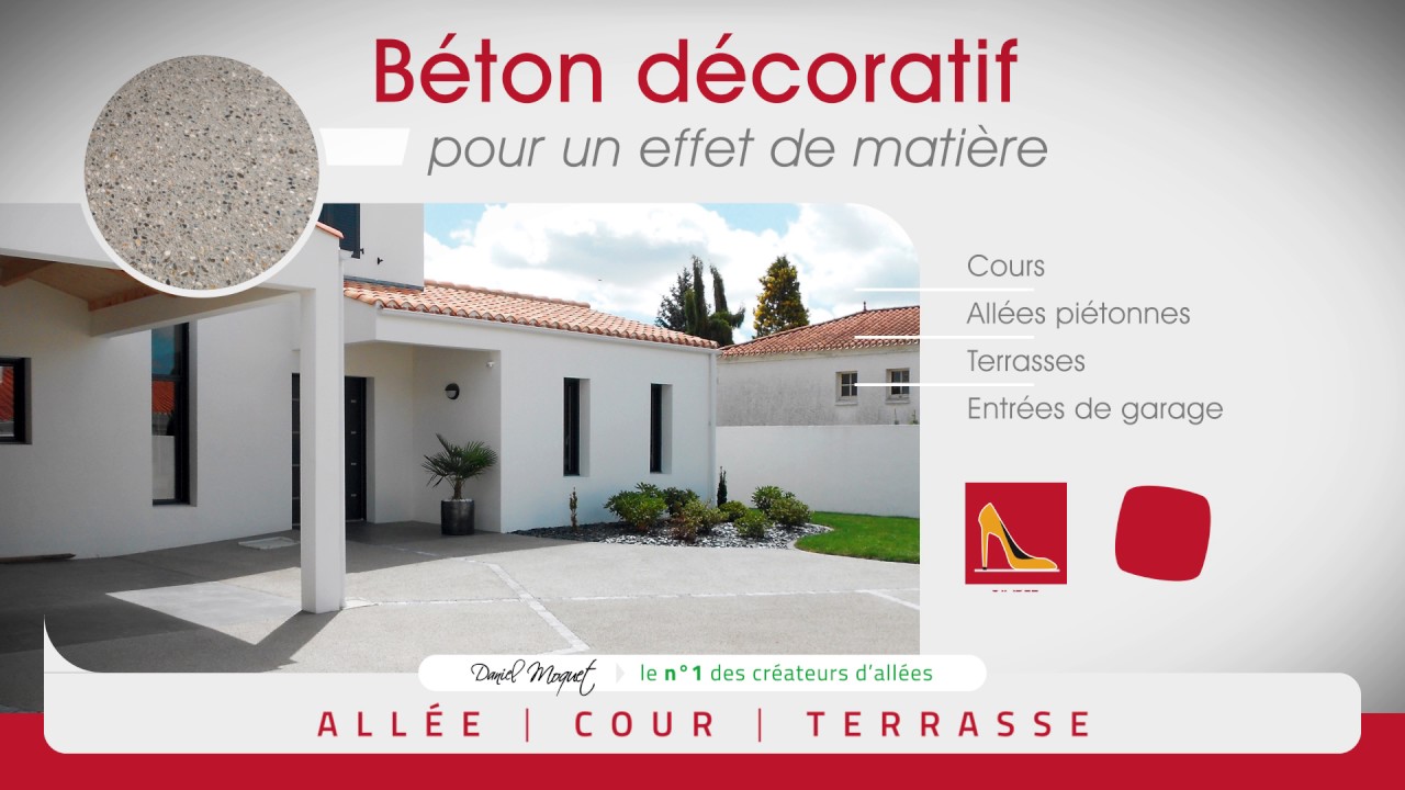 PRODUIT DANIEL MOQUET | Le b&eacute;ton d&eacute;coratif, pour un effet de mati&egrave;re