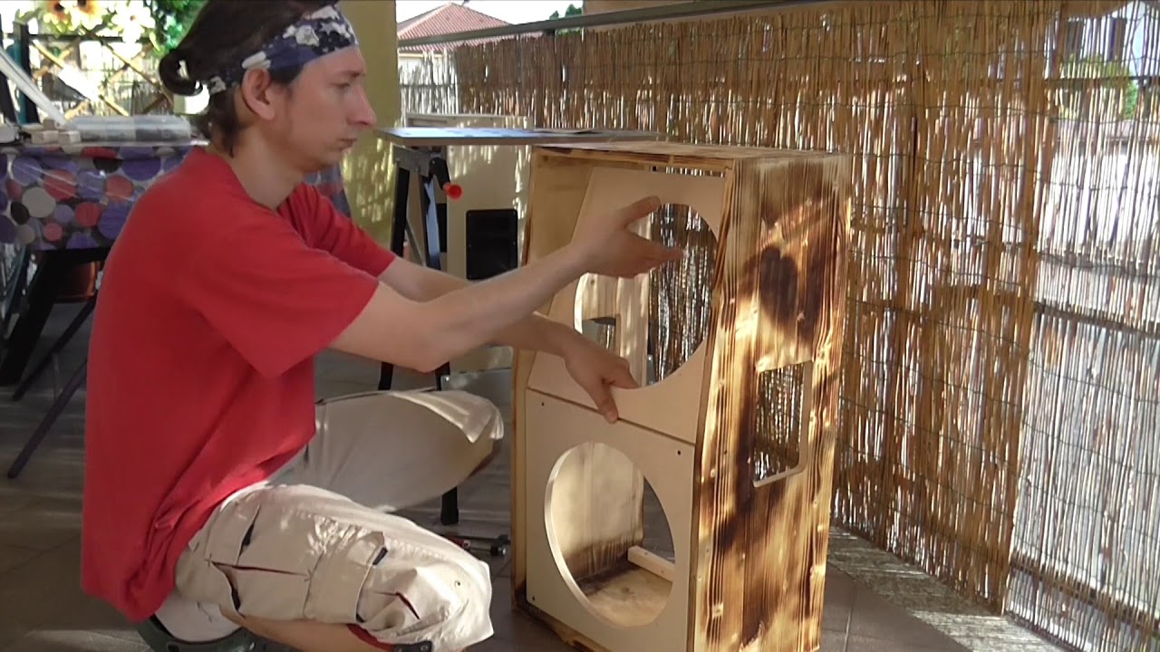 how to build a guitar cabinet 2x12 - Parte 3