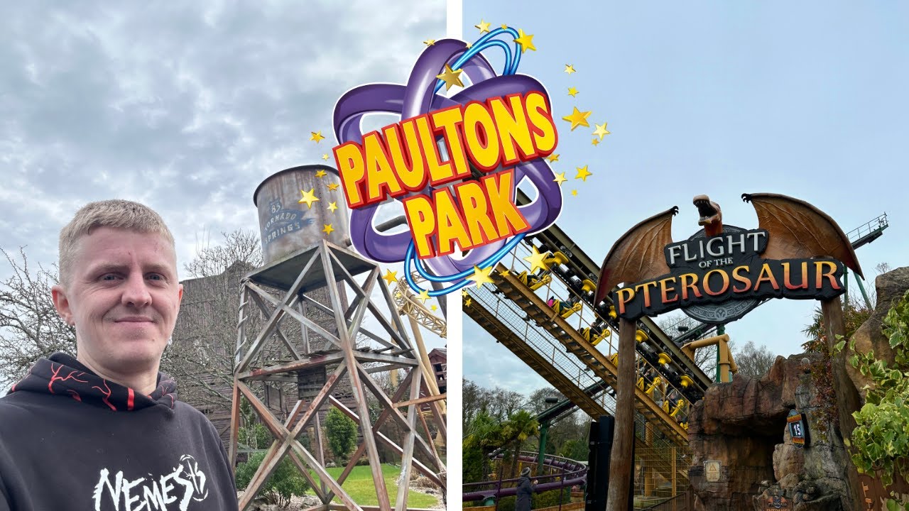 Paultons Park Vlog February 2025 - First Visit of the Year