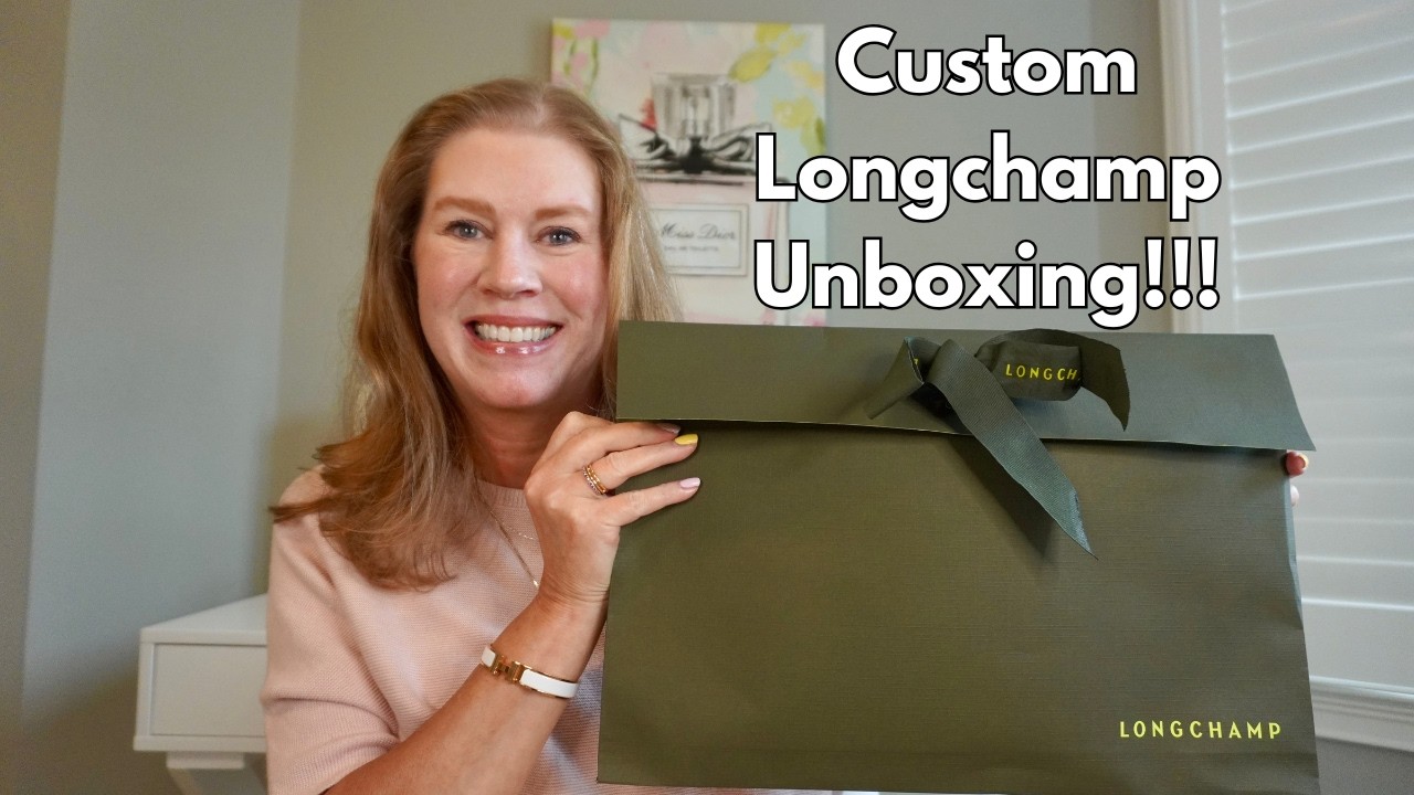 Распаковка кастомных часов Longchamp Le Pliage!!!