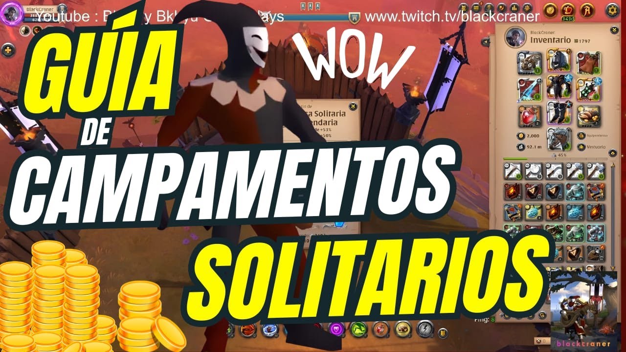 Guía definitiva Acampamentos solitarios el mejor contenido en solitario Albion Online