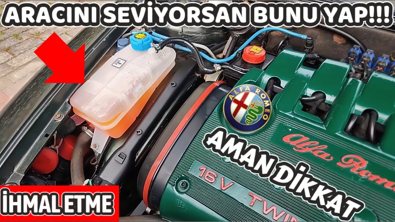 Alfa Romeo 156 2.0 TS | Genleşme Kabına Dikkat Et! | Sonuçları Çok Kötü Olabilir!