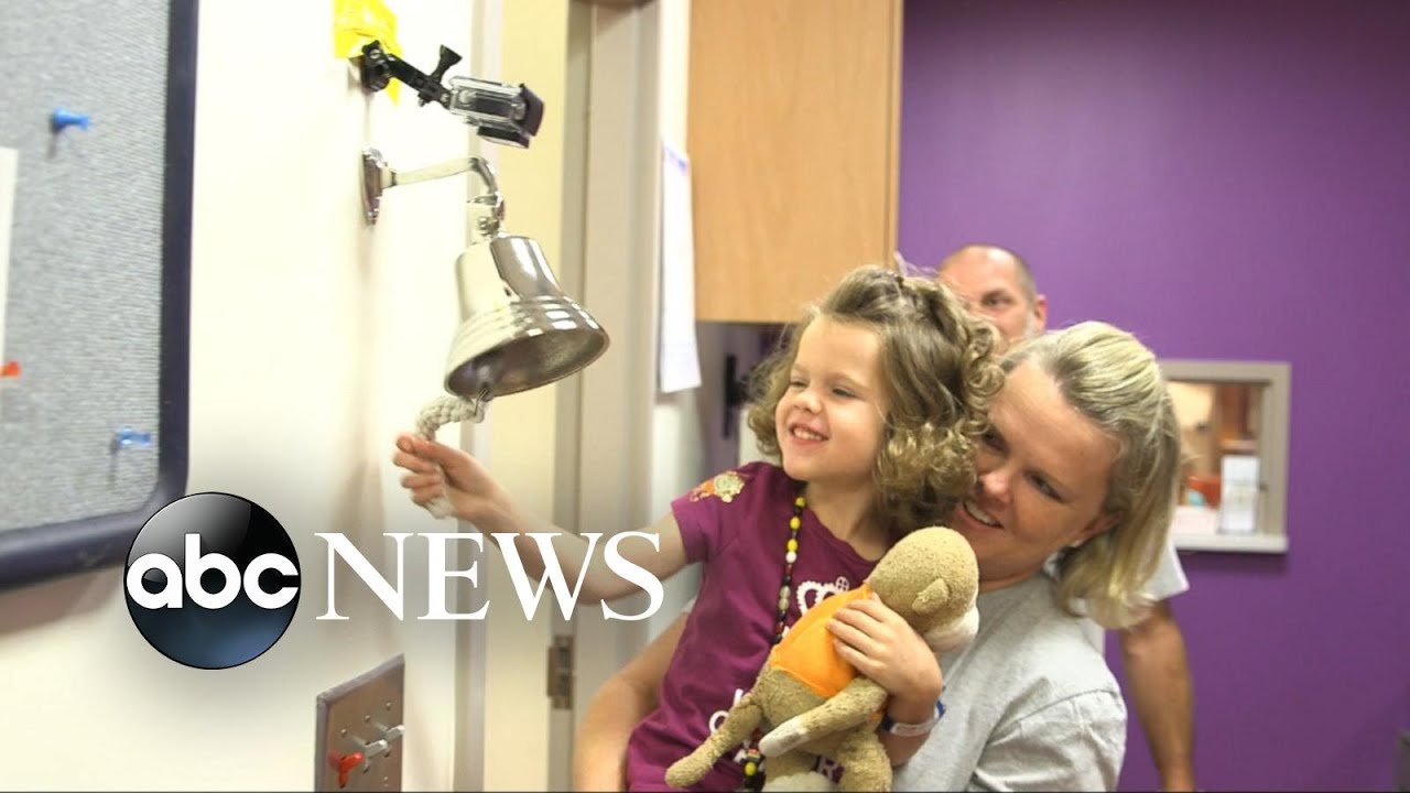 Young Cancer Warriors Ring Bell to End Their Treatment