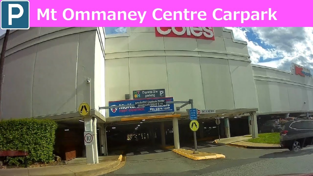 【Brisbane Parking West】 Mt Ommaney Centre Carpark from Centenary Hwy