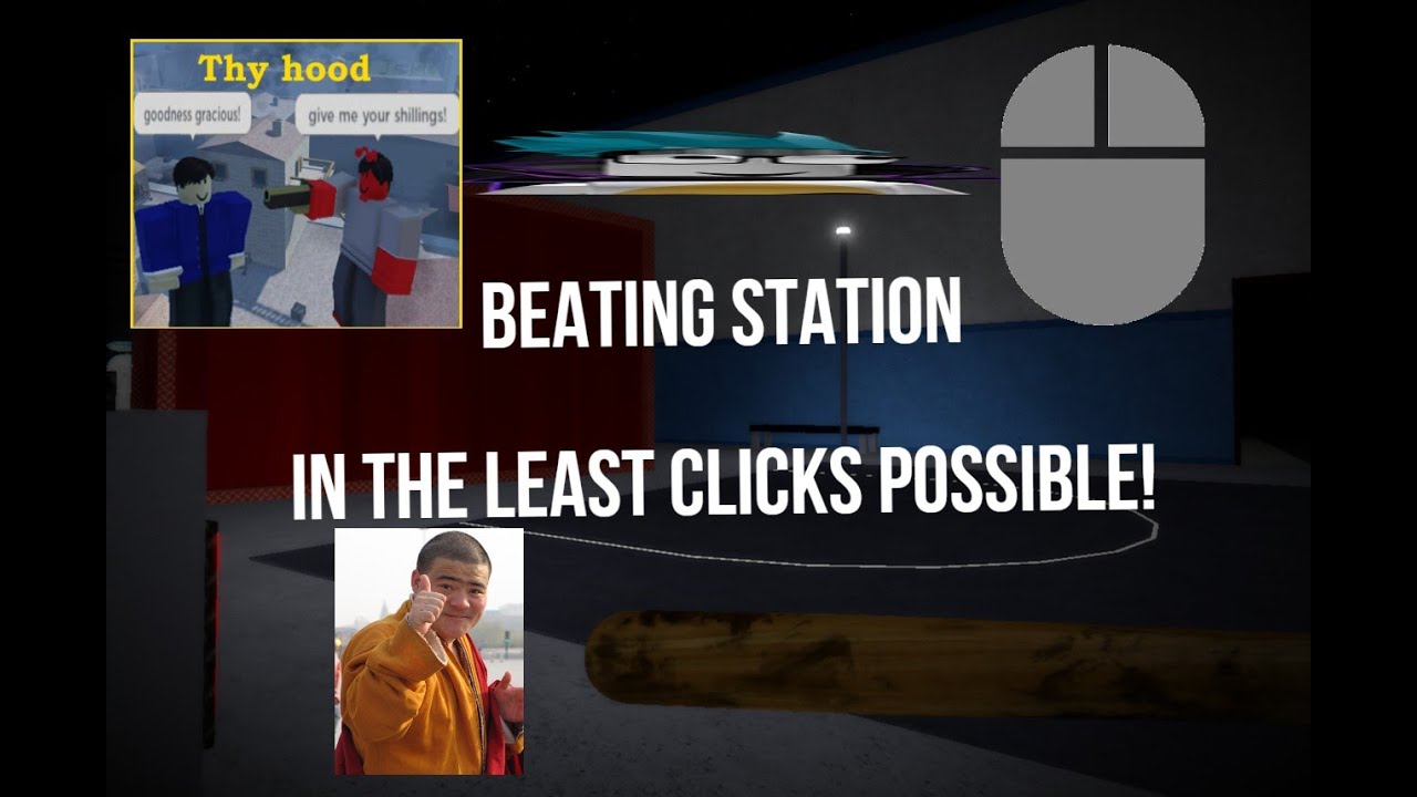 [ROBLOX PIGGY] Beating Station in as least clicks as possible! [Glitchless]