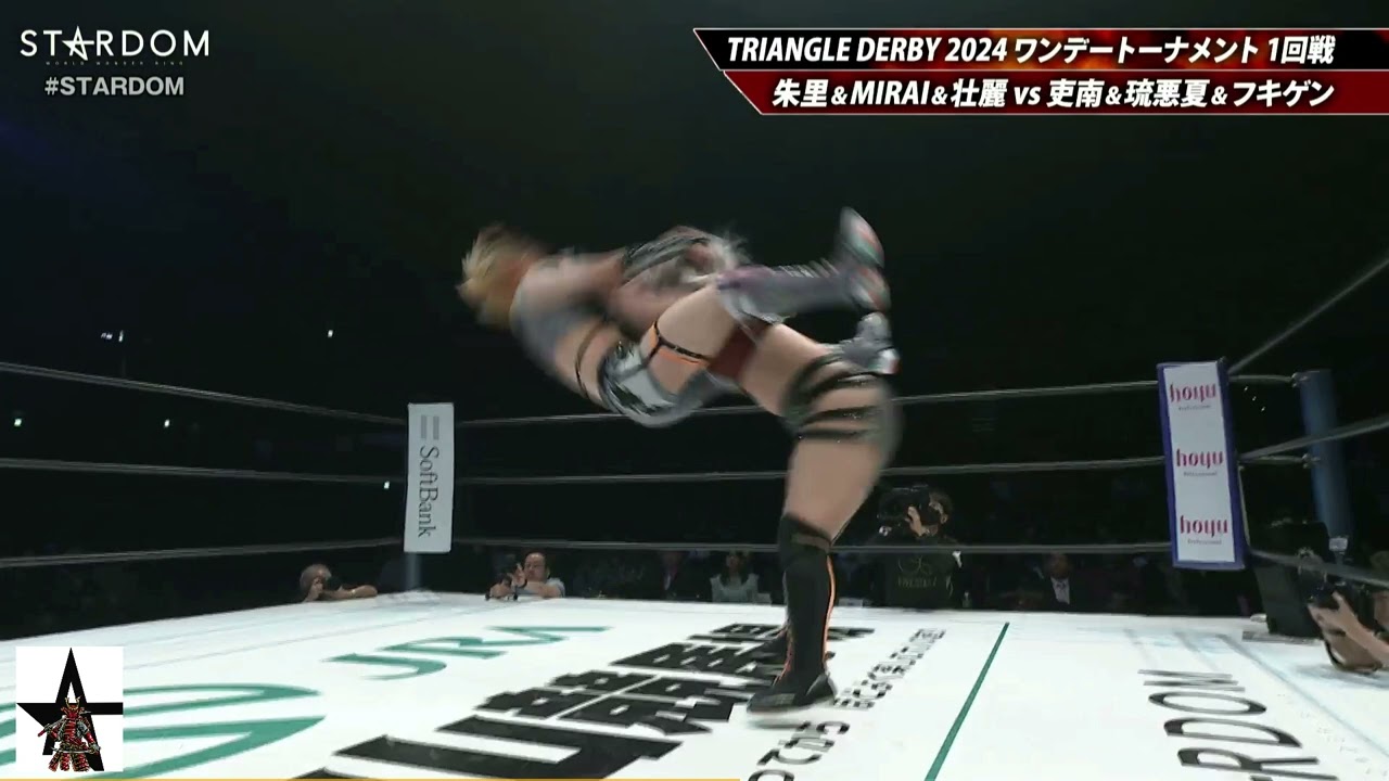 Syuri, MIRAI & Ami Sourei vs Rina, Ruaka and Fukigen Death