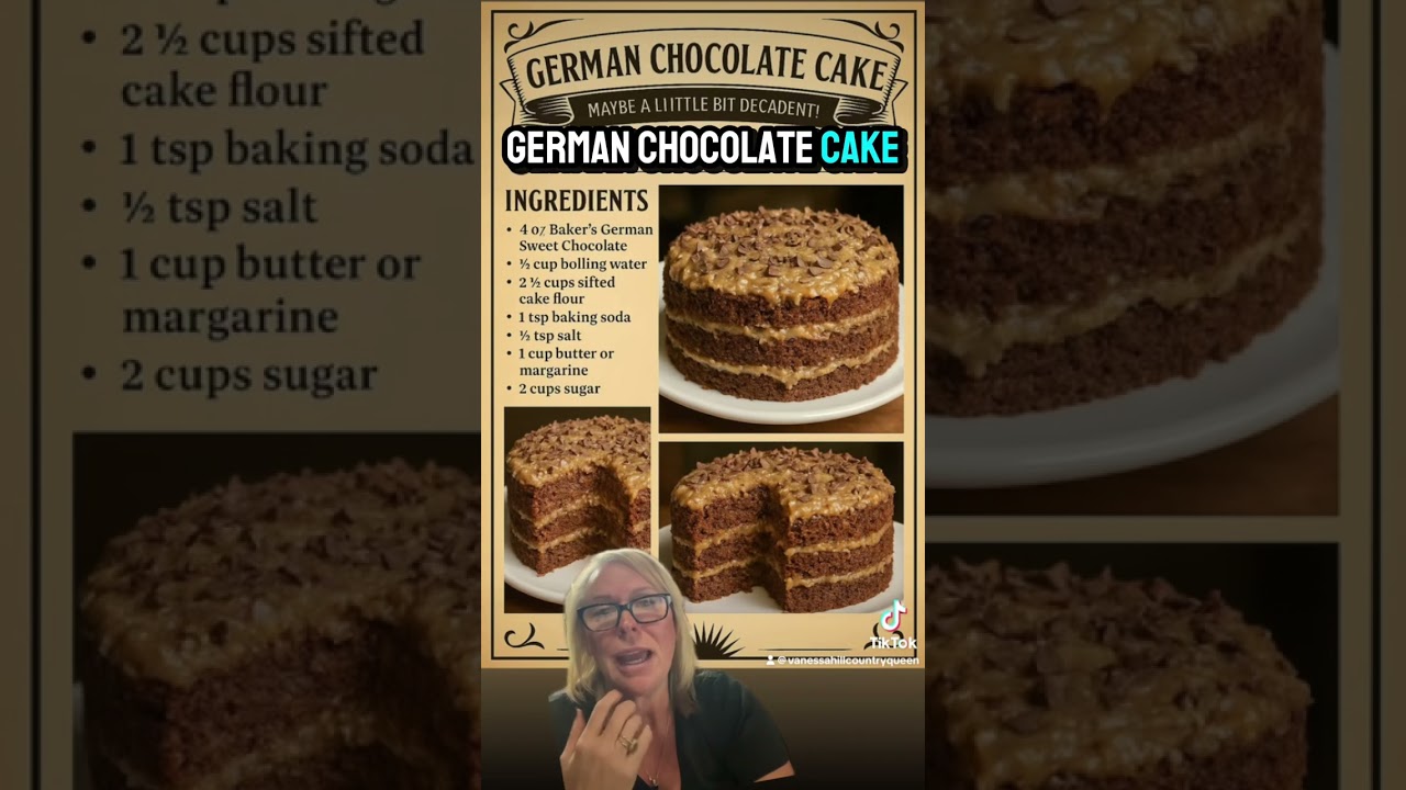 German Chocolate Cake Recipe