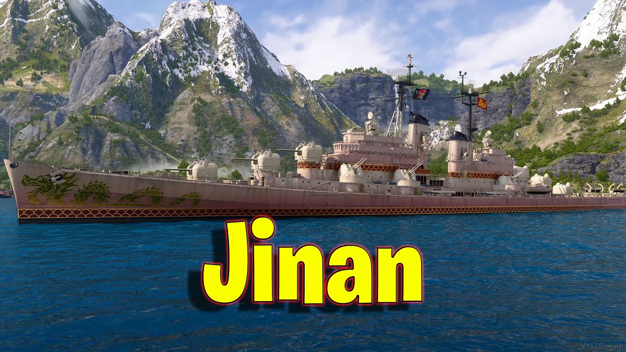 Meet The Jinan! Legendary Pan Asian Cruiser in World of Warships Legends!