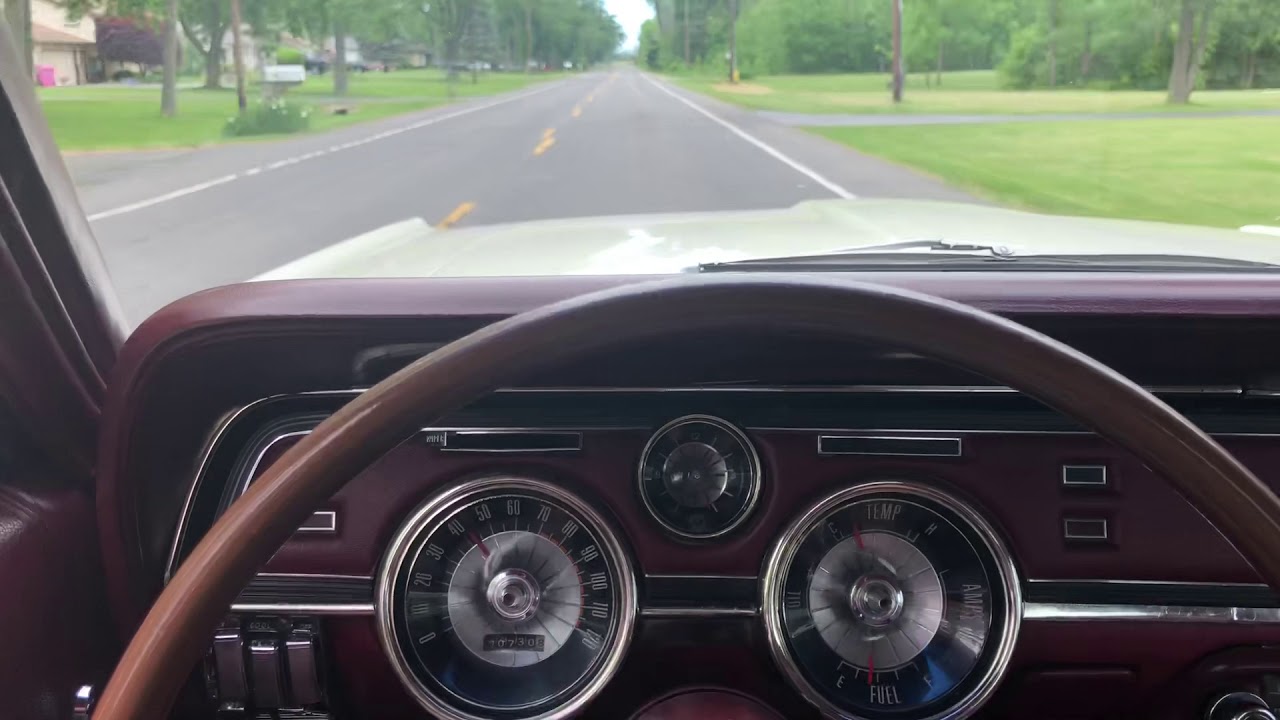 1968 Mercury Cougar GT 390 s code drive