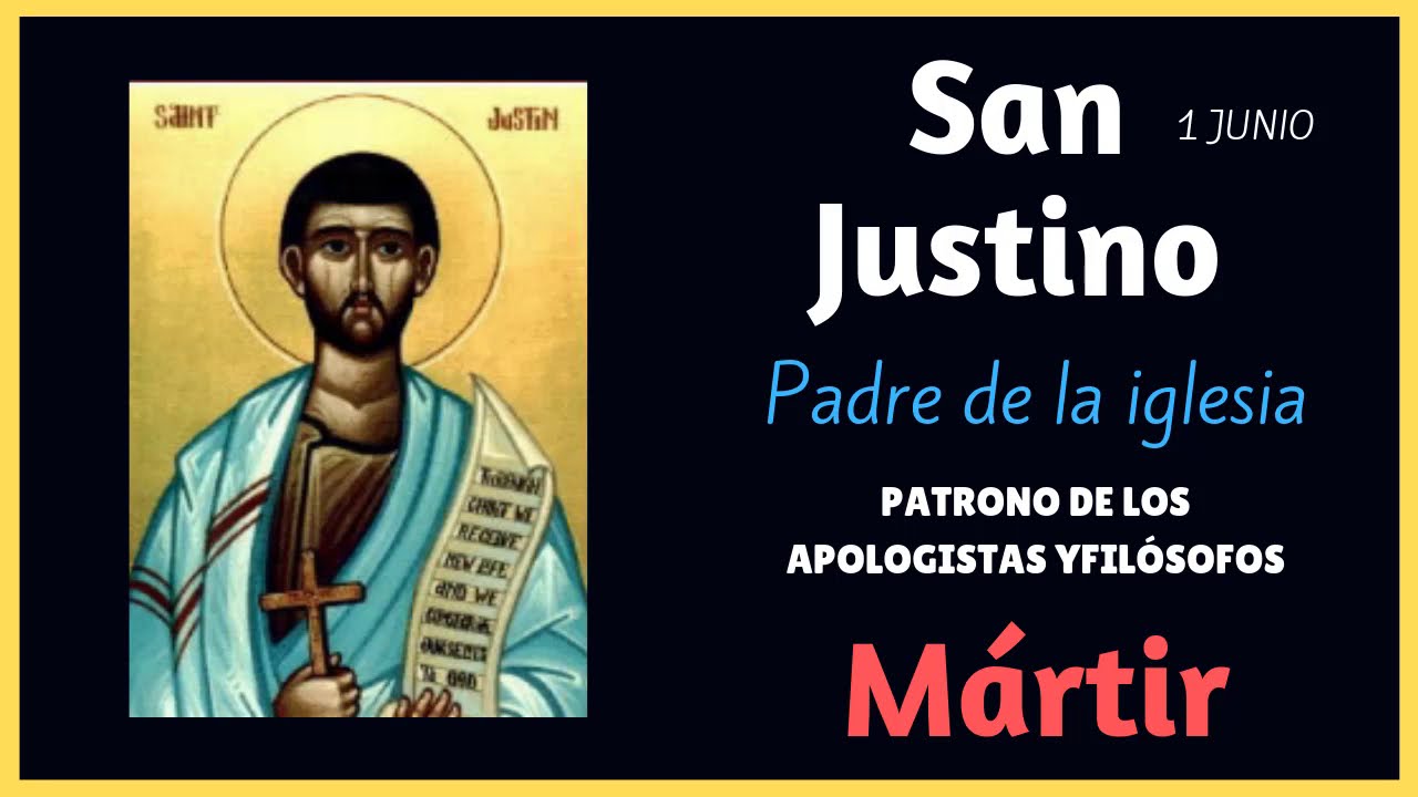 SAN JUSTINO Mártir y Apologista Historia y Biografía (Completa) ✔