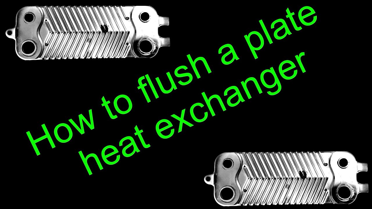 Greenstar compact how to flush a hot water heat exchange