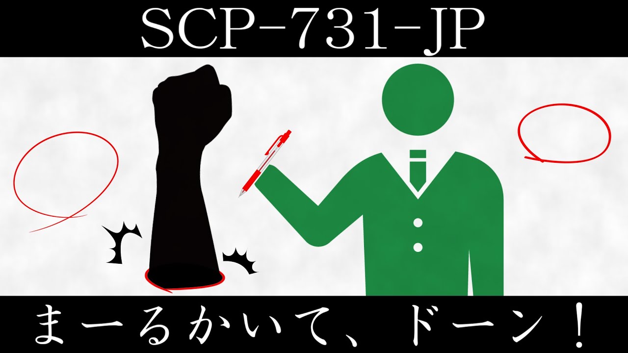 【ゆっくり紹介】SCP-731-JP【まーるかいて、ドーン！】