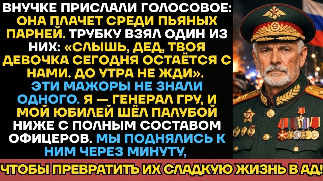 «Убирайся, Дед»: Мажоры Захватили Внучку На Теплоходе, Не Зная, Кто Празднует Палубой Ниже