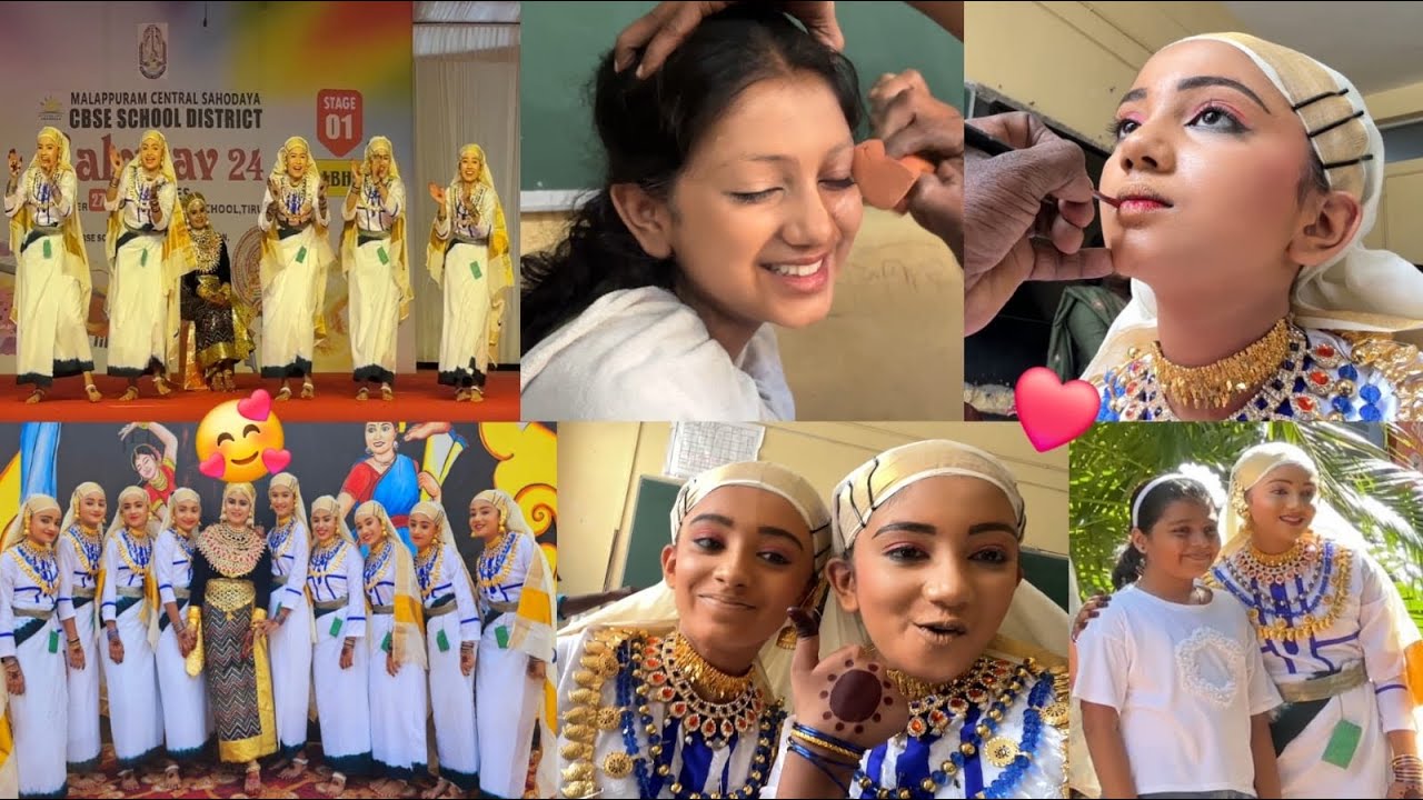Oppana ക്ക് സമ്മാനം കിട്ടി 🥺♥️🎀#schoolfest #sahodhaya #minshasworld