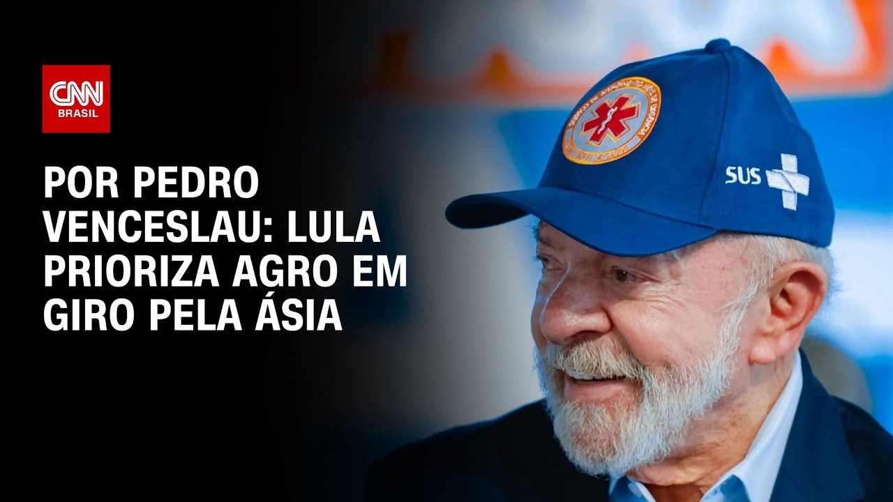 Lula prioriza agro em giro pela Ásia | CNN 360°