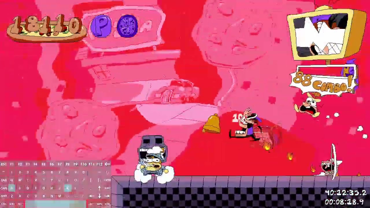 An ordinary video pizza tower again?