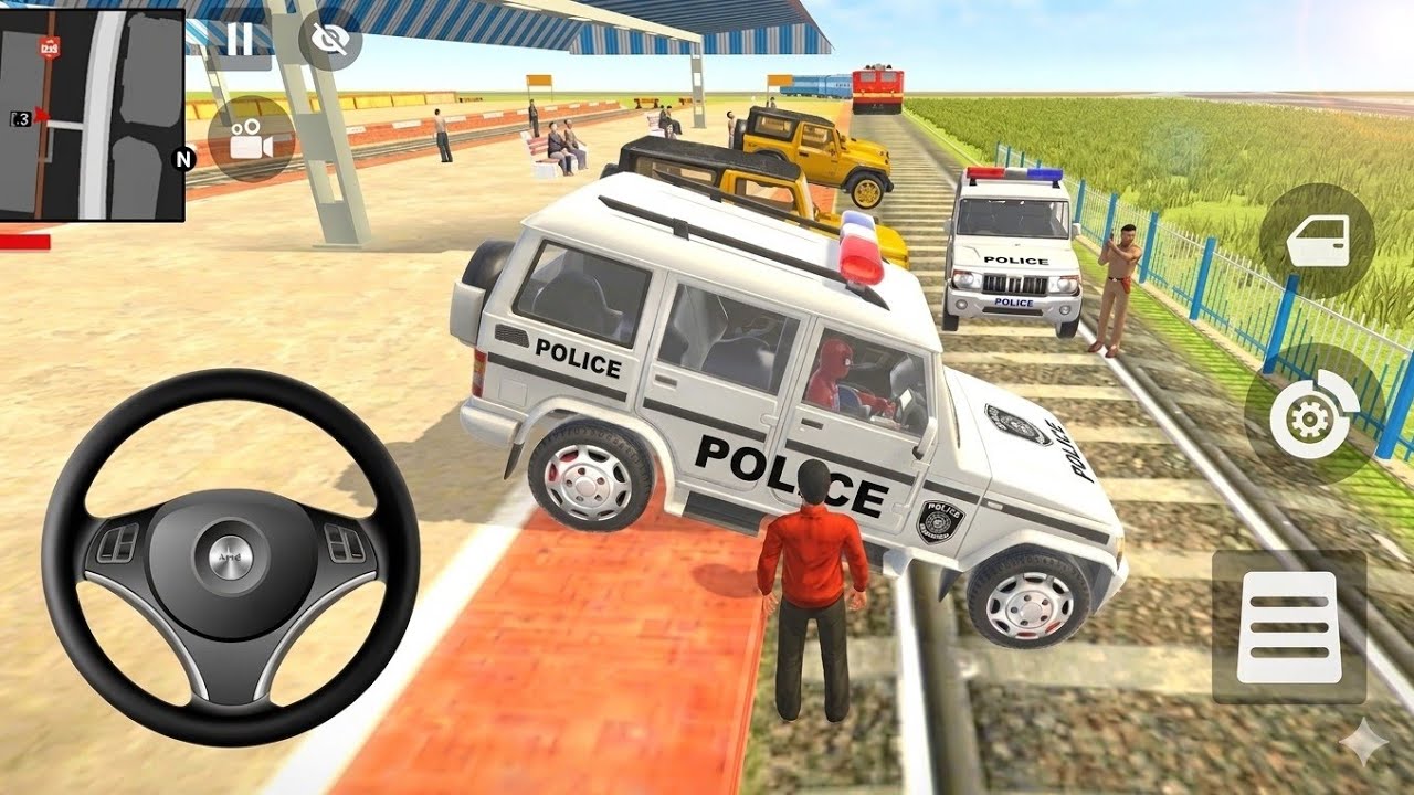 Bike Car Game 🚀 Franklin Took Out The Indian Scorpio Mahindra Thar Game  Indian Showroom GTA V 💛