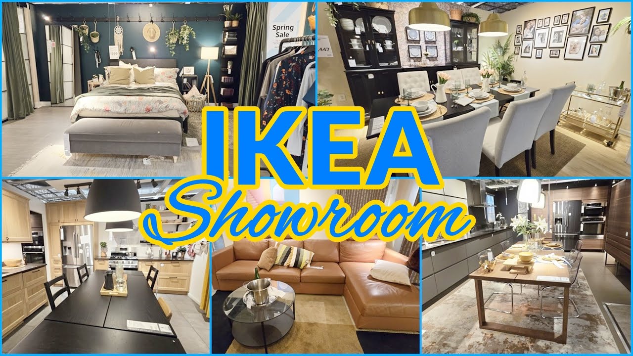 IKEA SHOWROOM BEDROOM LIVING ROOM KITCHEN FURNITURE APPLIANCES HOME DECOR SHOP WITH ME
