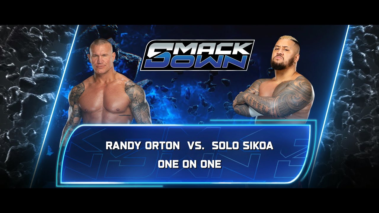 Randy Orton vs Solo Sikua   Smackdown from Las Vegas, Nevada