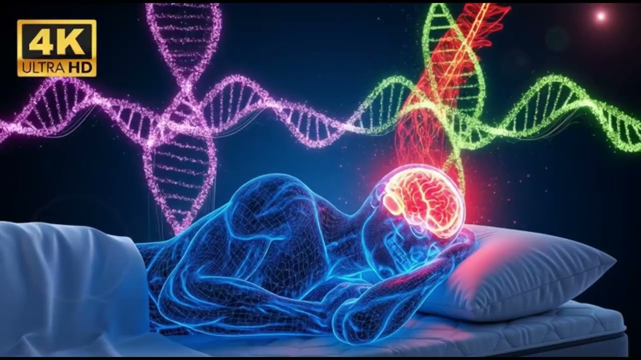 432Hz + 528Hz + 741Hz | The DEEPEST Healing Sleep: Whole Body Regeneration, Relieve Stress