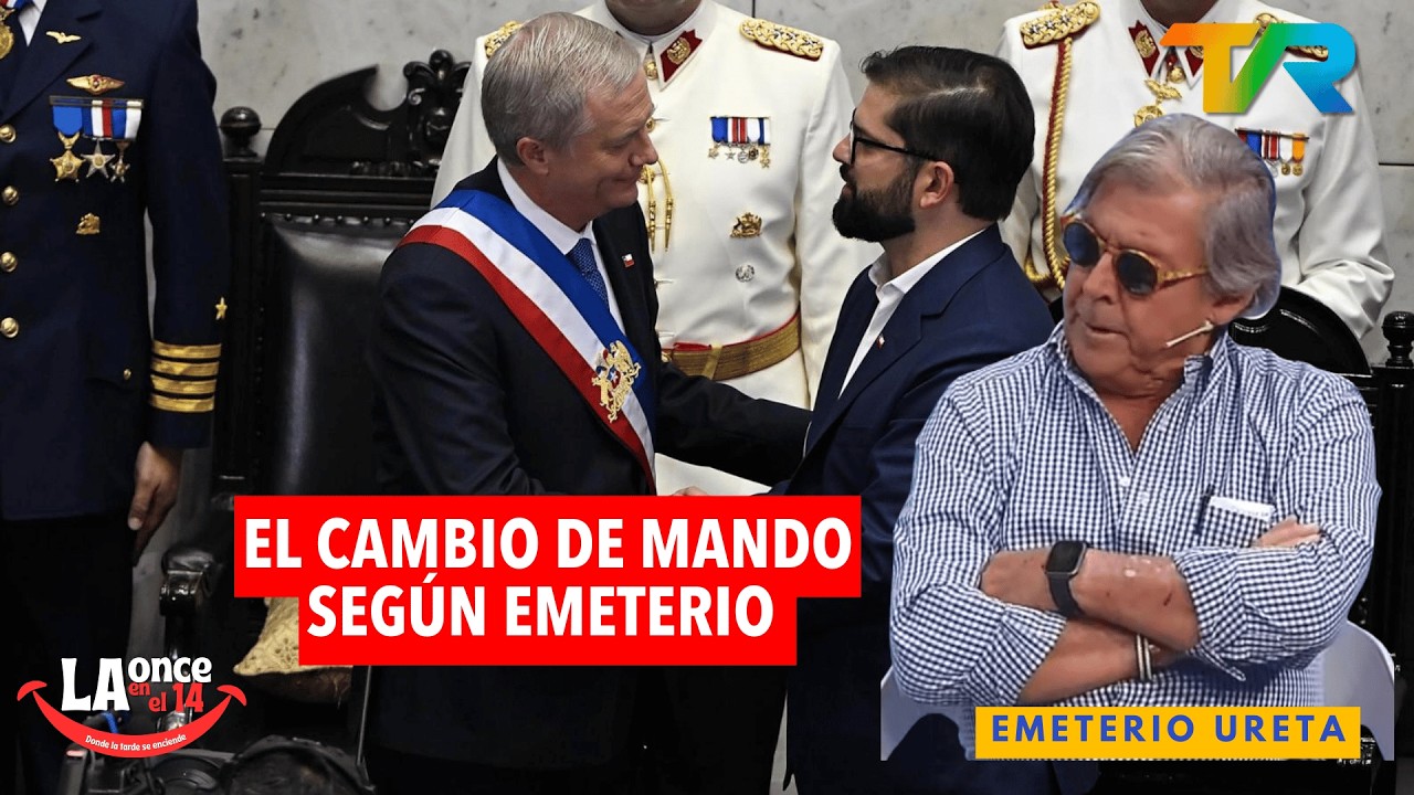 EL CAMBIO DE MANDO CON EMETERIO URETA | LA ONCE EN EL 14