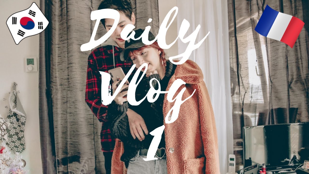DAILY VLOG - Le mariage franco-coréen?  / (한글자막) 데일리 영상 - 국제결혼 준비, 동거 생활